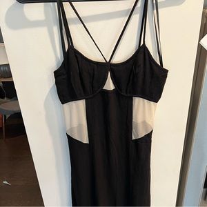 Bcbg double leg split dress